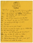 Moe Howard's Handwritten & Signed Comedy Sketch for an Episode of ''The New Three Stooges'' -- Manuscript Spans Over 10 Pages